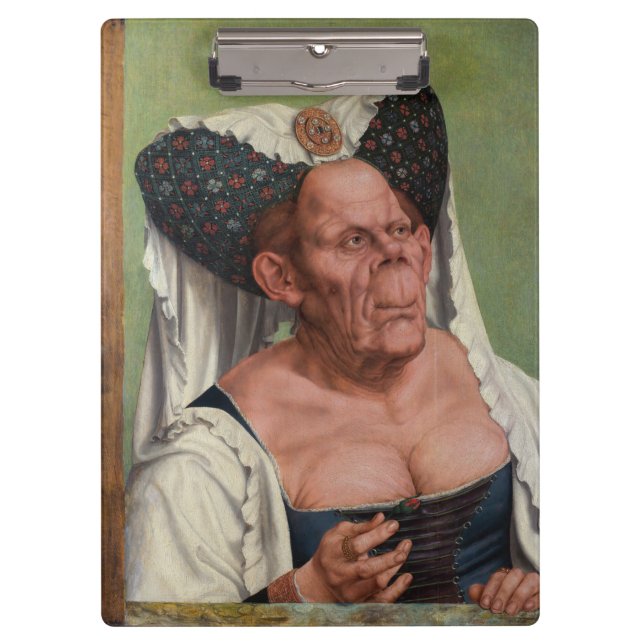 Pranchetas Quentin Matsys - Uma Mulher Velha Grotesca (Frente)
