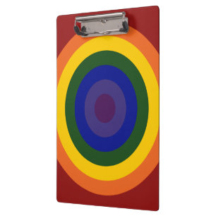 Pranchetas Rainbow Bullseye
