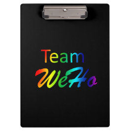 Pranchetas Rainbow Team WeHo