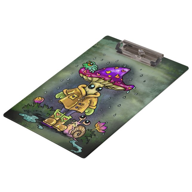 Pranchetas Rainy Day Friends (Inclinado)