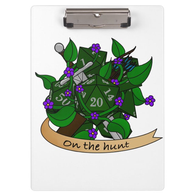 Pranchetas Ranger Dice Design (Frente)