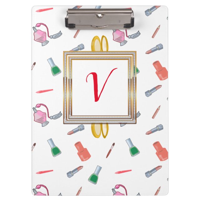 Pranchetas Rapariga Vermelha Moderna e Bonito (Frente)