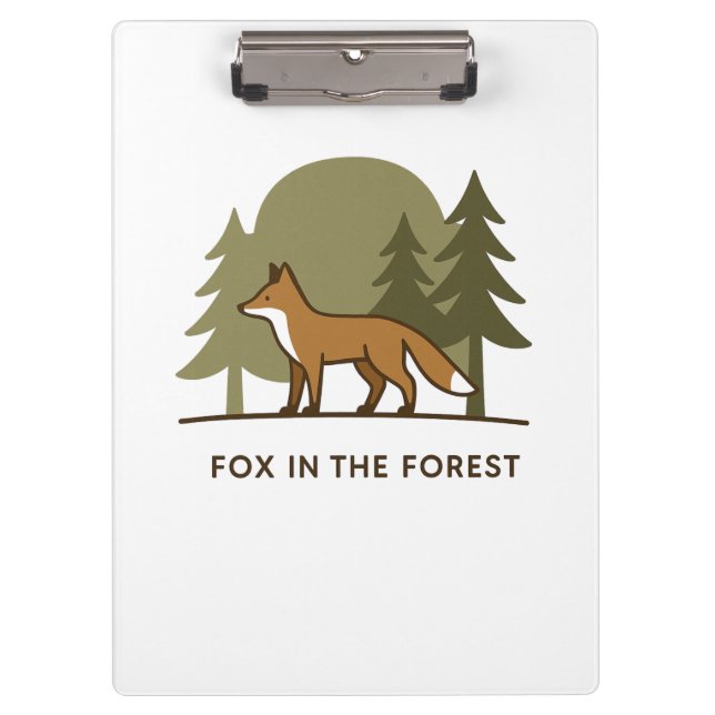 Pranchetas Raposa na Floresta (Frente)