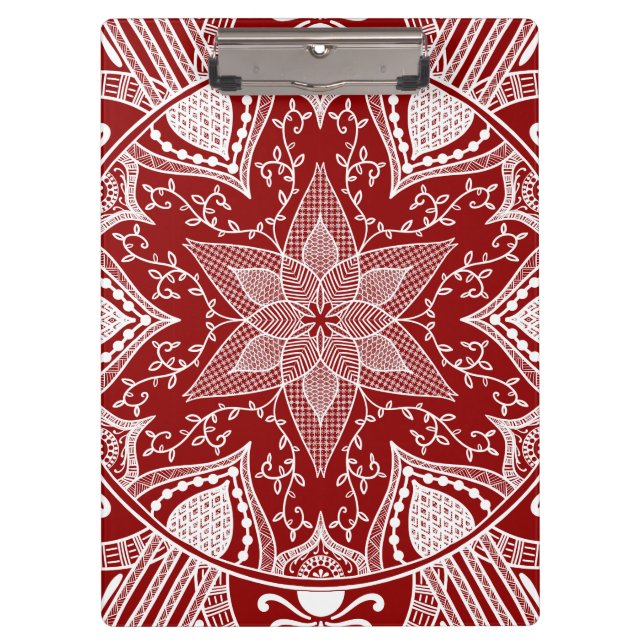 Pranchetas Raspberry Mandala (Frente)