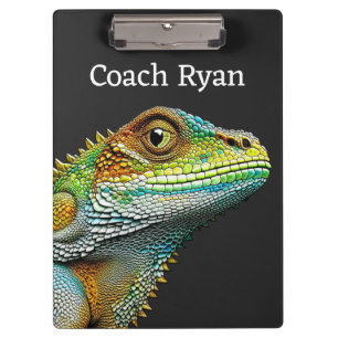 Pranchetas Realista Lizard Iguana Personalizado