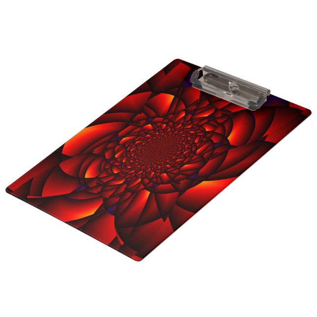 Pranchetas Red Black Blue Petal (Inclinado)