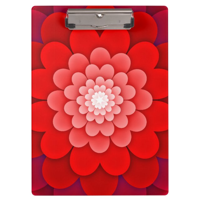 Pranchetas Red Floral Mandala-58566 (Frente)
