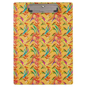 Pranchetas Red Green Blue Purple Abstrato Floral Art Deco