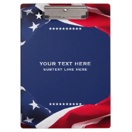 Pranchetas Red White & Blue-USA Flag Stars And Stripes 4