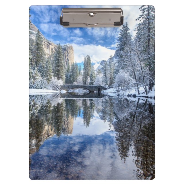 Pranchetas Reflexão do inverno em Yosemite (Frente)