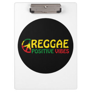 Pranchetas Reggae Music com vibrações positivas e bandeira de