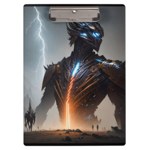 Pranchetas Relâmpago Cyborg Warrior