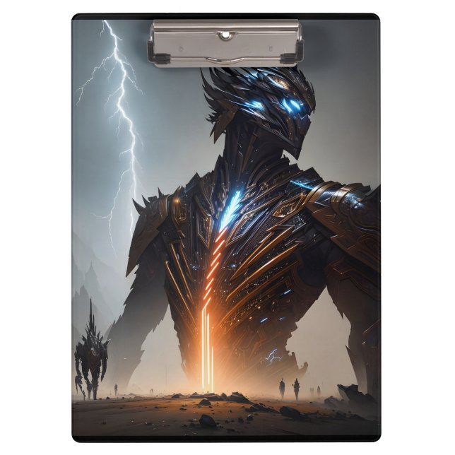 Pranchetas Relâmpago Cyborg Warrior (Frente)