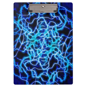 Pranchetas Relâmpago de Néon Blue Tesla