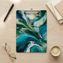 Resina de Mármore Monogramada Personalizada