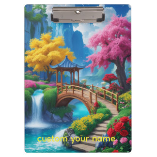 Pranchetas “Rio de Pensamentos – Paisagem de Fantasia Turques