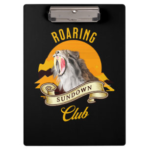 Pranchetas Roaring Sundown Club Sabertooth Tiger
