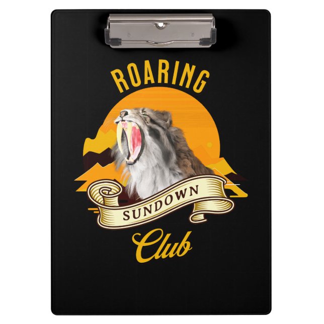 Pranchetas Roaring Sundown Club Sabertooth Tiger (Frente)