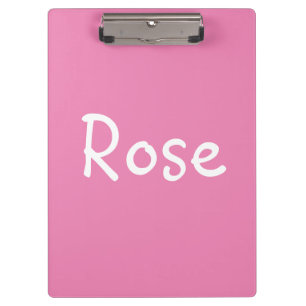 Pranchetas Rosa