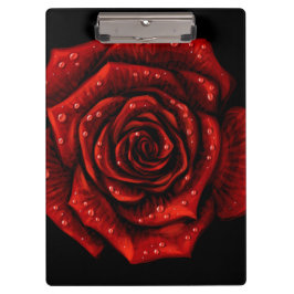 Pranchetas Rosa vermelha | Área de Transferência da Flor