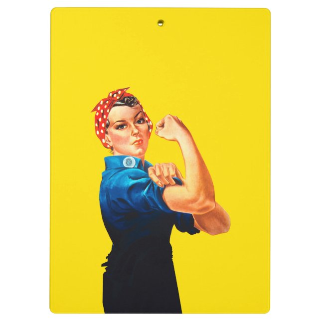 Pranchetas Rosie poderoso o estilo retro do rebitador (Verso)