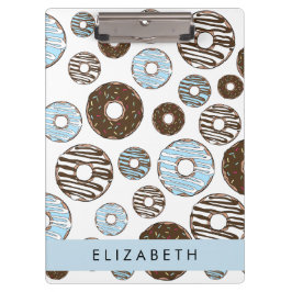 Pranchetas Rosquinhas Azuis, Rosquinhas Marrons, Prensas, Seu