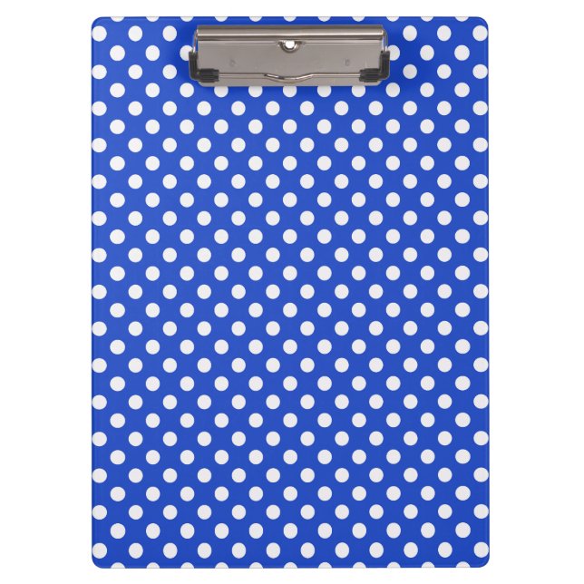 Pranchetas Royal Blue Combination Bolinhas por STaylor (Frente)