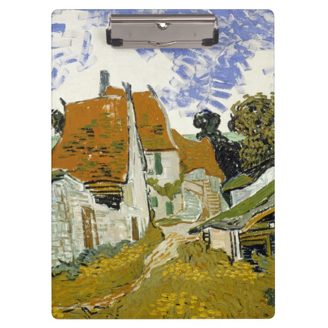 Pranchetas Rua Auvers-sur-Oise Vincent van Gogh (Frente)
