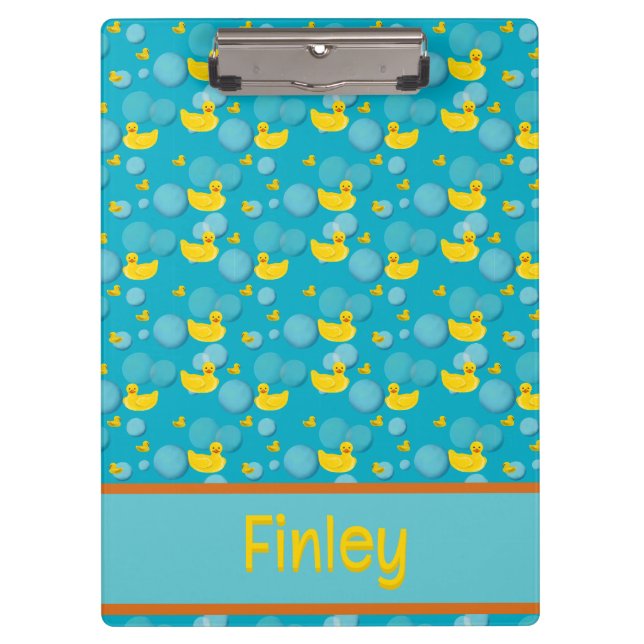 Pranchetas Rubber ducks and bubbles pattern (Frente)