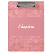 Ruddy Pink Batik Name