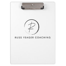 Pranchetas Russ Yeager Coaching Signature Logo