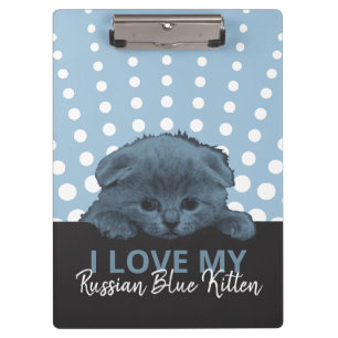Pranchetas Russo Blue Kitten