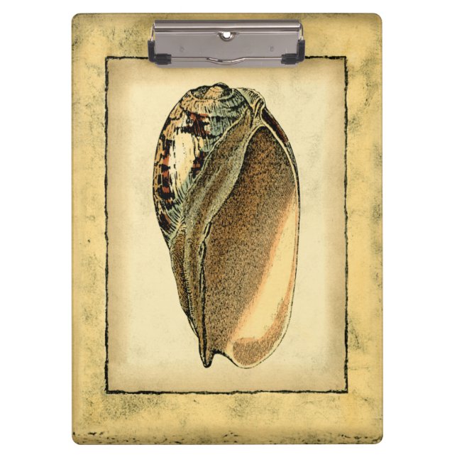Pranchetas Rustic Vintage Seashell (Frente)