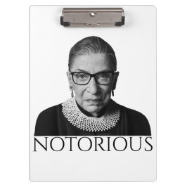 Pranchetas Ruth Bader Ginsburg P&B Notória