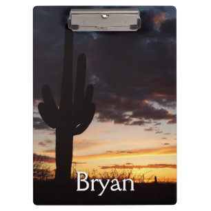 Pranchetas Saguaro Sunset III Arizona Desert Landscape