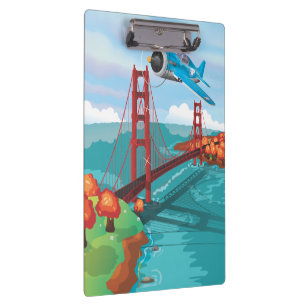 Pranchetas San Francisco golden gate bridge