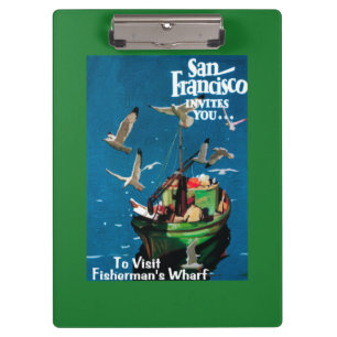 Pranchetas San Francisco, o cais de CaliforniaFisherman