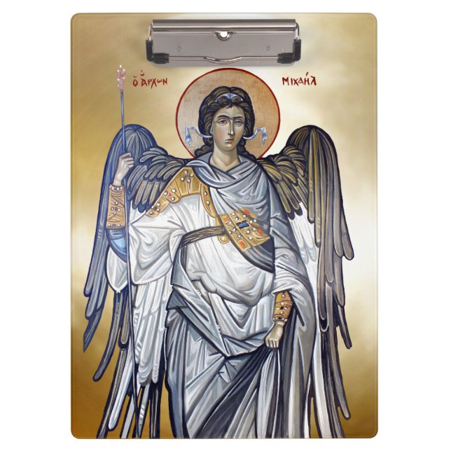 Pranchetas Santo Arcanels Michael e Gabriel (Frente)