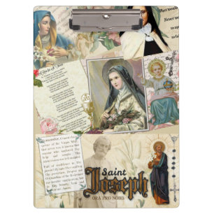Pranchetas Santo católico Joseph Therese, Virgem Maria, Jesu