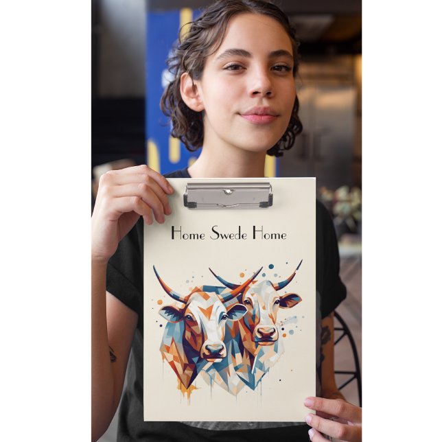 Pranchetas Scandi Farmhouse Cattle, costume (Criador carregado)