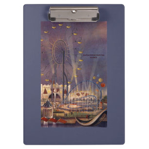 Pranchetas Seattle, poster da feira de mundo Washington1962