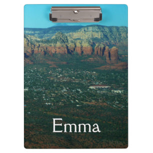 Pranchetas Sedona e Pote de café de cima