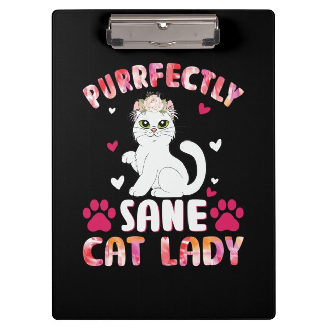 Pranchetas Senhora Chic Cat, Dama de Gato Puramente Sane (Frente)
