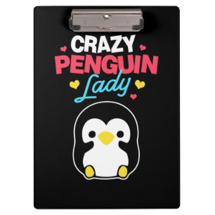 Pranchetas Senhora do Pinguim Louca