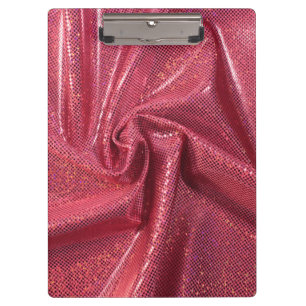 Pranchetas Sequin sparkle glitter parece rosa vermelho