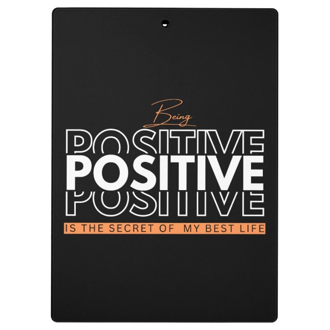 Pranchetas Ser Positivo (Verso)