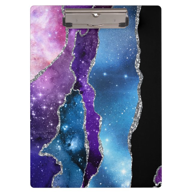 Pranchetas Série Galaxy Agate Design 7  (Frente)