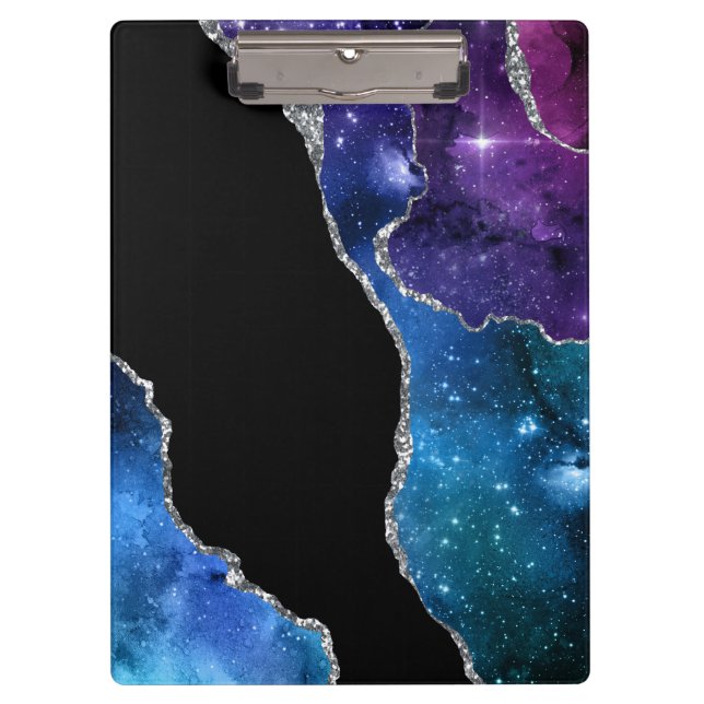 Pranchetas Série Galaxy Agate Design 9  (Frente)