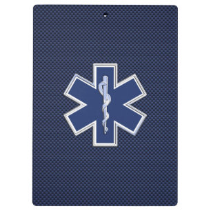 Pranchetas Serviço Médico de Emergência Paramédica Star of Li