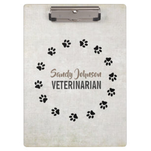Pranchetas Serviços VETERINÁRIOS do embarque da preparaçã
